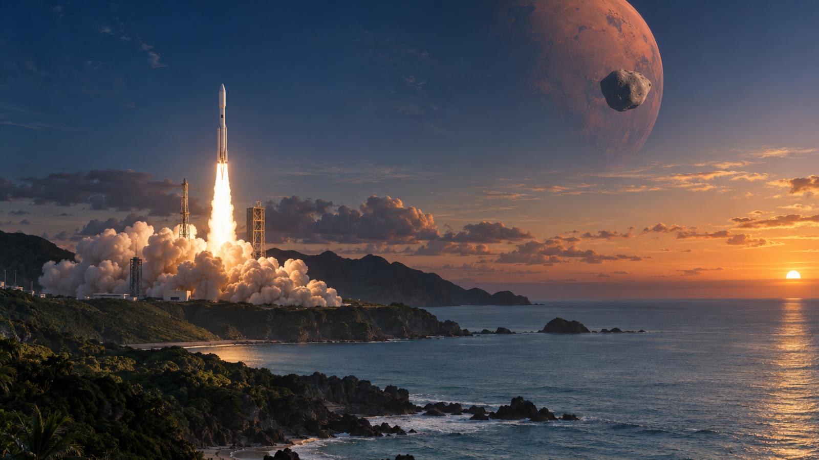 MMX skytes opp i kveld: Japan skal hente stein fra Mars-månen Phobos – og Europa er med