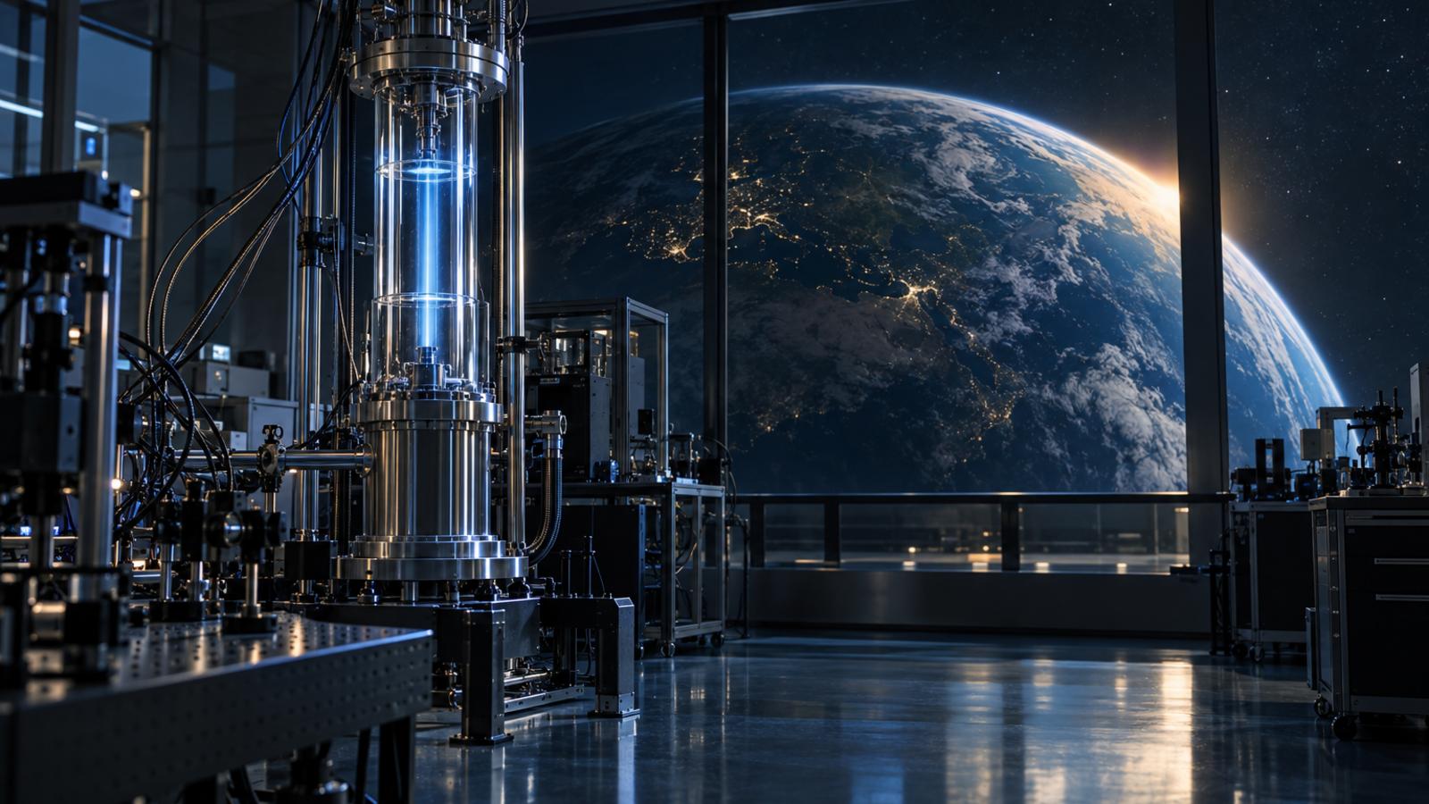 Atomur og jordas rotasjon skal ikke lenger synkroniseres med skuddsekunder fra 20. mai 2027. Illustrasjon: KI-generert.