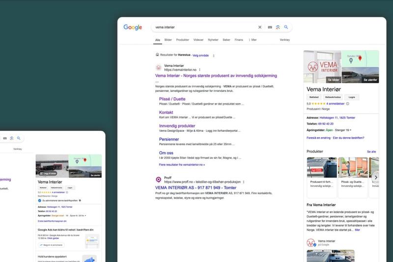 Hvorfor Google Business Profil er viktig?  Se hvordan essDesign kan hjelpe din bedrift
