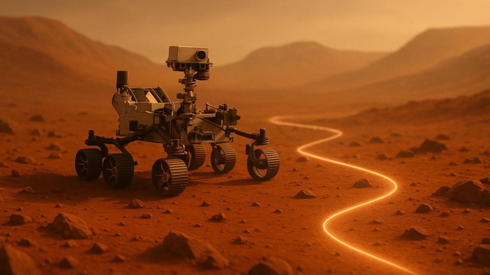 NASA bruker AI for å navigere på Mars